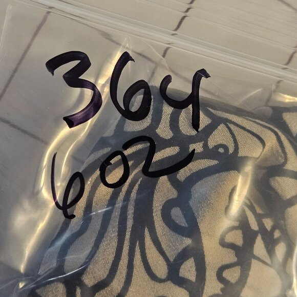 Willow and Clay Black Ivory Silk Top Small Whimsygoth Boho Chic Coquette - Picture 12 of 12